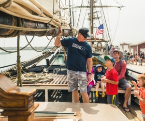 See tall ships and more at Dana Point's Maritime Festival. Photo courtesy of the festival