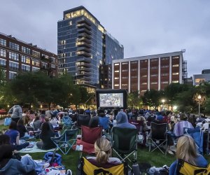 Movies in the Park is a free summer event in Chicago. Photo courtesy of  Mary Bartelme Park, Facebook