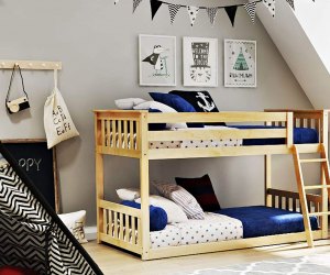 Max & Lily Twin Over Twin Low Bunk Bed: Best Bunk Beds for Kids and Toddlers