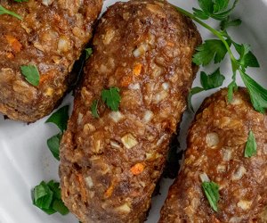 Mini Meatloaves with Balsamic Glaze - Culinary Hill