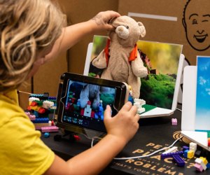 Kids can choose their own activities, including Media Lab, at Steve & Kate's Summer Day Camp. Photo courtesy of the camp