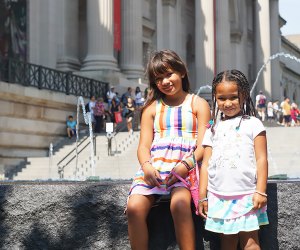Visiting The Metropolitan Museum with Kids: The David H. Koch Plaza