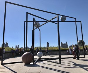 The Rooftop Garden at the Met is a treat and stunny photo-op in any season.