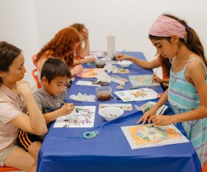 Spend your Sunday diving into the arts during MFAH's Sunday Family Zone./Photo courtesy of Daniela Hernandez, Museum of Fine Arts, Houston.