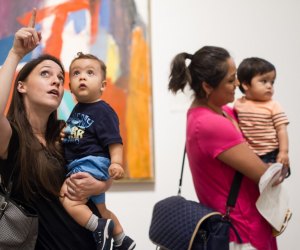 Enjoy an afternoon of fine arts and activities with the family during Sunday Family Studio./Photo courtesy of Trish Badger/The Museum of Fine Arts, Houston.
