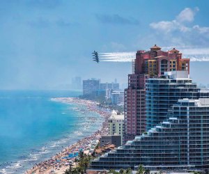 Flying teams take to the skies during the Fort Lauderdale Air Show this weekend. Photo courtesy of the event