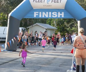 Kids are always welcome at the Palm City Turkey Trot. Photo courtesy of the event