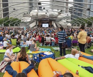 Enjoy the Summer Music  and Film Series at Millennium Park this summer.  Photo courtesy of the park