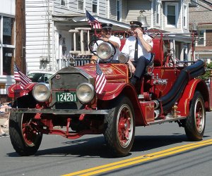 Milltown's 4th of July celebration kicks off with a good, old-fashioned parade through town. Courtesy of the organizers