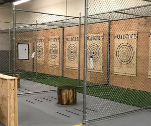 axe throwing range