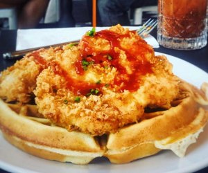 Fried Chicken and Waffles for brunch