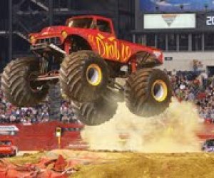 Monster Jam live event returns to Anaheim in Angels Stadium after