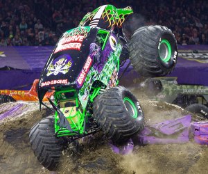 Cheer on the big trucks with the kids. Photo courtesy of Monster Jam