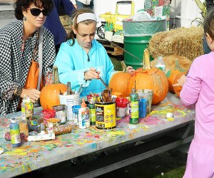 Down some fresh chowder, decorate pumpkins, and more in Montauk. Photo courtesy of the Montauk Family Fall Festival & Chowder Contest