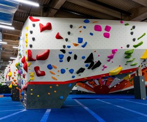 Kid-Friendly Rock Climbing Walls in New York City The Cliffs at Gowanus