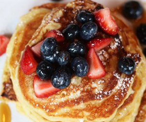 Enjoy pancakes for Mother's Day brunch at L'inizio
