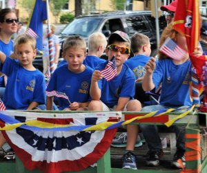 Show your American pride at the Mount Dora Independence Day Parade. Photo courtesy of Mount Dora Chamber of Commerce