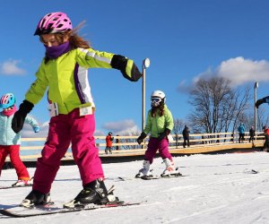 Mount Peter, in the heart of the Hudson Valley, is a great place for beginning skiers.