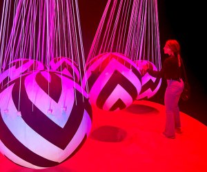 Visit the beautiful Wonderland that is Atlanta's Balloon Museum, open through April 14, 2024. Photo by Melanie Preis