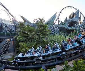 Jurassic World VelociCoaster was one of the Orlando highlights new in 2021. Photo courtesy of Universal