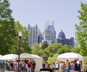 The Atlanta Dogwood Festival is a spring tradition that celebrates art, food, nature, and our fair city. Photo courtesy of the festival