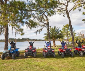 Explore Orlando by way of ATV, led by an adventure tour company like Revolution Adventures. Photo courtesy Revolution Adventures