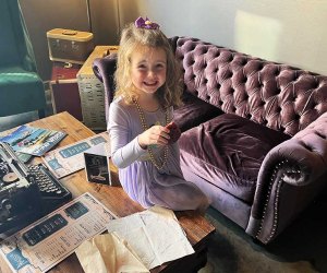 Nautilus Coffee features a cool vibe, where kids can touch interesting design pieces and fill up on yummy items. Photo by the author