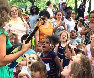 Rock out to free kids' concerts at Music in the Grove. Photo courtesy of the event