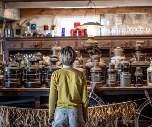 Kids can immerse themselves in another time at Mystic Seaport. 