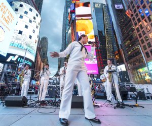 Fleet week NYC 2024: A concert in Times Square