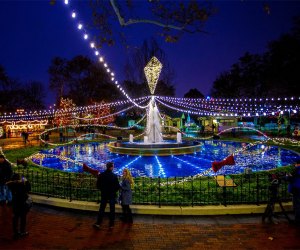 Kids can watch the "Square Drop" at 6 pm from Square Burger in Franklin Square. Photo courtesy of Historic Philadelphia