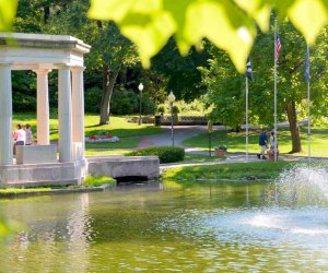 Upstate New York getaways: Congress Park in Saratoga