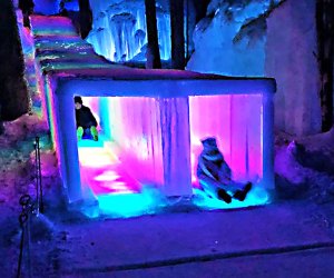 ice castles, ice castles in nh, lake geneva ice castles