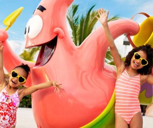 Nick characters at Nickelodeon Hotels & Resorts Punta Cana