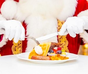 Breakfast with Santa at  Neiman Marcus in Tysons Galleria includes storytime. Photo courtesy of the event