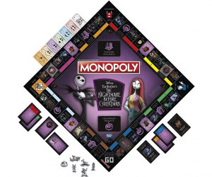 Fun Christmas Games for the Whole Family: Nightmare Before Christmas Monopoly