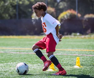 Soccer provides plenty of sunshine and exercise at these Connecticut summer camps. Nike Soccer Camp with Blue Devils Soccer. Photo courtesy of the program.