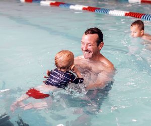 Kids of all ages can learn to swim in an engaging environment at Take Me to the Water. Photo courtesy of the school