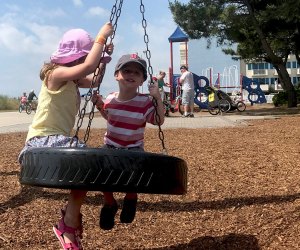 Beachfront playgrounds in New Jersey  Scoop Taylor Park