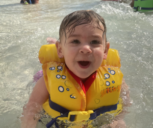 Even toddlers have fun at American Dream's indoor water park.