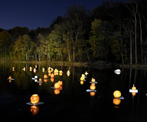 When Halloween's over, set your pumpkin afloat on Echo Lake. Photo courtesy of Trailside Nature Center