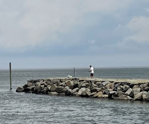 Kid-friendly fishing near New Jersey Bayshore Waterfront Park