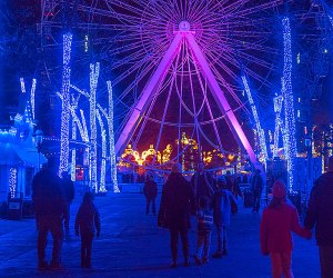 Six Flags Holiday in the Park returns for a 2023 run, promising thrilling holiday cheer. Photo courtesy of Six Flags