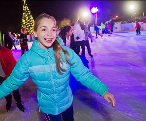 Join the fun at the WinterFest Ice Skating Rink at Cooper River in Pennsauken. Photo courtesy of Camden County Government