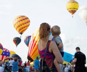 Catch the eye-popping displays at the New Jersey Lottery Festival of Ballooning. Photo courtesy of the festival