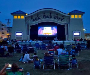 Family-friendly movies will be shown at the Excursion Park Bandshell in Sea Isle. Photo courtesy of Sea Isle