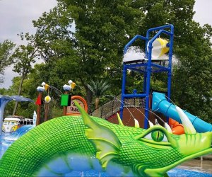 Sprinkler Parks and Splash Pads in New Jersey: John Russell Wheeler Park super splash area