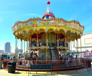 Visiting the Steel Pier with Kids: 