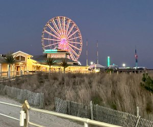 The Steel Pier Amusement Park is a family-friendly destination in Atlantic City. 