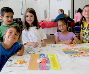The Center for Contemporary Art's weekly summer art camps stimulate creative expression. Photo courtesy of the center.